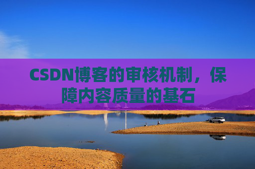 CSDN博客的审核机制,保障内容质量的基石